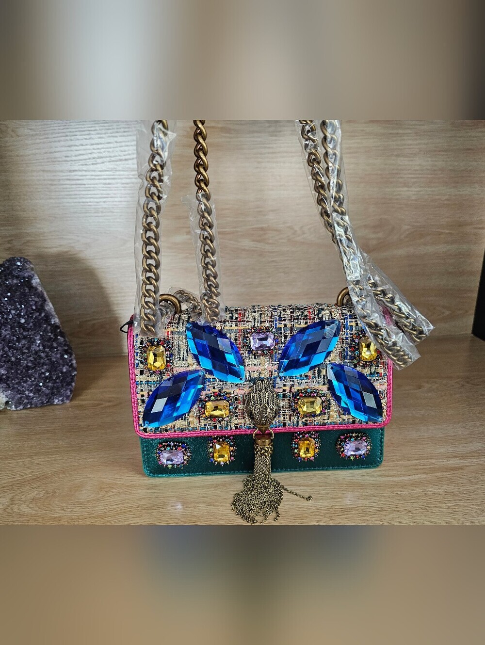 Kurt Geiger London Small Shoreditch Crossbody Bag. - Picture 10 of 15